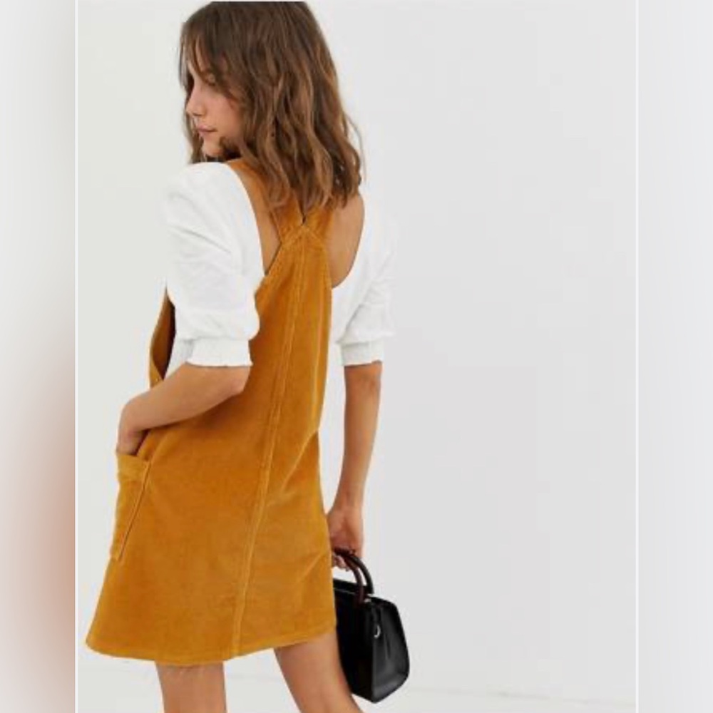 ASOS River Island - Corduroy Jumper Dress - size 10 - Picture 3 of 9